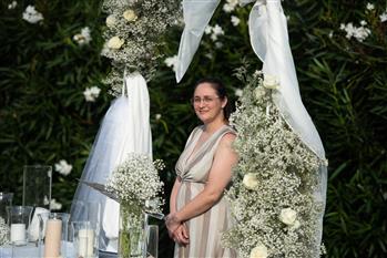 Susanna Lecchi prima di una cerimonia
